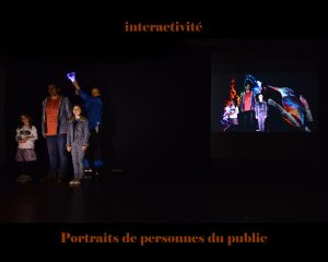 Gildas Lightpainting portrait du public nuit des musées Aurillac