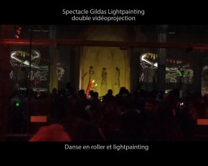 Gildas Lightpainting nuit des musées augustins 2016