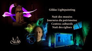 Miniature vidéo Gildas Lightpainting Patrimoine nuit de musées